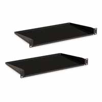 Kendall Howard 1906-3-201-01 1U 12" Component Shelf - 2 pack