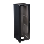 Kendall Howard 3100-3-024-42 42U LINIER Server Cabinet - Glass/Vented Doors - 24" Depth