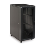 Kendall Howard 3101-3-001-27 27U LINIER Server Cabinet - Glass/Solid Doors - 36" Depth