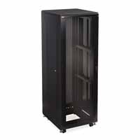 Kendall Howard 3101-3-024-37 37U LINIER Server Cabinet - Glass/Solid Doors - 24" Depth