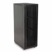Kendall Howard 3102-3-001-37 37U LINIER Server Cabinet - Convex/Glass Doors - 36" Depth