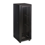 Kendall Howard 3102-3-024-37 37U LINIER Server Cabinet - Convex/Glass Doors - 24" Depth