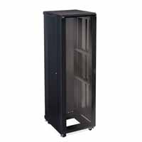 Kendall Howard 3103-3-024-42 42U LINIER Server Cabinet - Glass/Glass Doors - 24" Depth