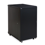 Kendall Howard 3104-3-001-22 22U LINIER Server Cabinet - Solid/Convex Doors - 36" Depth
