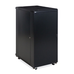 Kendall Howard 3104-3-001-27 27U LINIER Server Cabinet - Solid/Convex Doors - 36" Depth