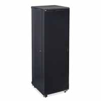 Kendall Howard 3104-3-024-42 42U LINIER Server Cabinet - Solid/Convex Doors - 24" Depth