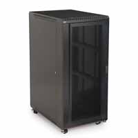 Kendall Howard 3105-3-001-27 27U LINIER Server Cabinet - Convex/Convex Doors - 36" Depth