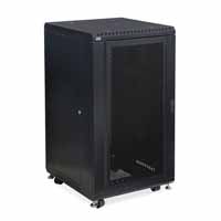 Kendall Howard 3105-3-024-22 22U LINIER Server Cabinet - Convex/Convex Doors - 24" Depth