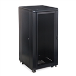 Kendall Howard 3110-3-024-27 27U LINIER Server Cabinet - Convex/Vented Doors - 24" Depth