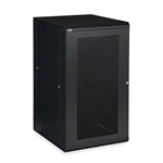 Kendall Howard 3132-3-001-22 22U LINIER Swing-Out Wall Mount Cabinet - Vented Door