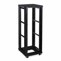 Kendall Howard 3170-3-024-37 37U LINIER Open Frame Server Rack - No Doors/Side Panels - 24" Depth