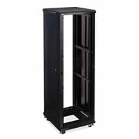 Kendall Howard 3180-3-024-42 42U LINIER Open Frame Server Rack - No Doors - 24" Depth