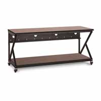 Kendall Howard 5000-3-303-72 72" Performance 300 Series LAN Station - Serene Cherry