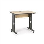 Kendall Howard 5500-3-001-23 36" W x 24" D Training Table  - Hard Rock Maple