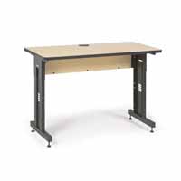 Kendall Howard 5500-3-001-24 48" W x 24" D Training Table - Hard Rock Maple