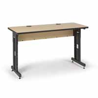 Kendall Howard 5500-3-001-25 60" W x 24" D Training Table - Hard Rock Maple