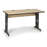 Kendall Howard 5500-3-001-36 72" W x 30" D Training Table - Hard Rock Maple