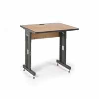 Kendall Howard 5500-3-002-33 36" W x 30" D Training Table  - Caramel Apple