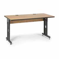 Kendall Howard 5500-3-002-35 60" W x 30" D Training Table - Caramel Apple