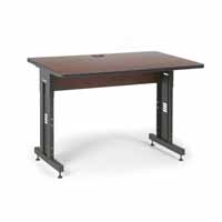 Kendall Howard 5500-3-003-34 48" W x 30" D Training Table - Serene Cherry