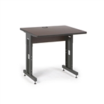 Kendall Howard 5500-3-004-33 36" W x 30" D Training Table  - African Mahogany