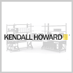 7000-3-036-24 Kendall Howard 4-Post LAN Rack 36 X 24 Shelf Kit