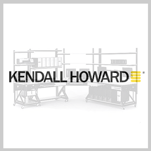 7000-3-036-30 Kendall Howard 4-Post LAN Rack 36 X 30 Shelf Kit