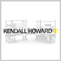 7000-3-0CR-30 Kendall Howard 4-Post LAN Rack Corner 30" Shelf Kit