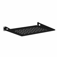 LDRS1U12V Kendall Howard Rack Shelf 1U 12" Vented Light Duty