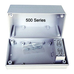 LMB 503 BLU<br>500 Series w/ Battery Compartment - 3-1/4D x 1-1/2"W x 5-5/8"L - BLUE