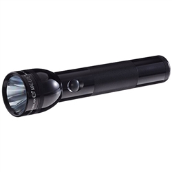 Maglite S2D016 2 D-Cell Black Flashlight