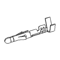 Molex Connectors 02-06-2103-C .062" Pins for Molex Connectors - 100/pkg