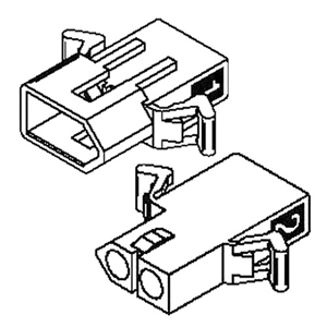 Molex Connectors 1545PRT 2 Circuit Connectors Kit