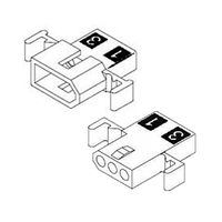 Molex 1625-3PRT Connector Kit - 3 Circuit Connectors with Receptacles & Plugs - .062" Series
