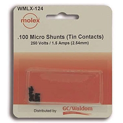 Molex WMLX-124 Micro Shunts Tin Contacts