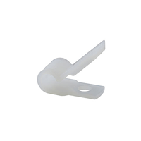 NTE 04-SACL1259 Cable Clamp, Self-aligning, 1/8in dia. Light Duty Natural 100/bag NTE Electronics