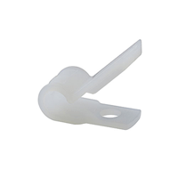 NTE 04-SACL2509 Cable Clamp, Self-aligning, 1/4in dia. Light Duty Natural 100/bag NTE Electronics