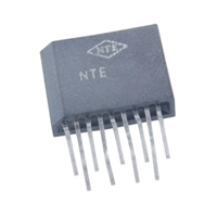 NTE1016 NTE Electronics Hybrid Module Af Small Signal AMP For Tape Recorders 9-lead SIP