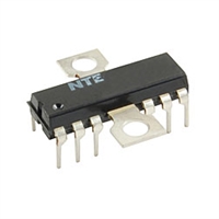 NTE1031 NTE Electronics Integrated Circuit 0.5 Watt Audio Power AMP 12-lead DIP