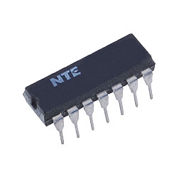 NTE1054 NTE Electronics Integrated Circuit AM/FM If AMP 14-lead DIP IC=3ma