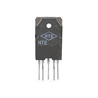 NTE15040 NTE Electronics Integrated Circuit TV Fixed Voltage regulator 120v@1A 5-lead SIP
