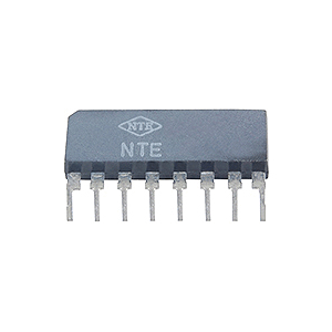 NTE1745 NTE Electronics Integrated Circuit High Speed Divider For VCR 1/20 1/100 Vcc=5V Typ 8-lead SIP