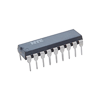 NTE2022 NTE Electronics Integrated Circuit 8 Digit/segment Flourescent Display Driver For 6v-15V CMOS/PMOS 18-lead DIP