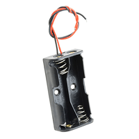 23-BH2-3 NTE Electronics Battery holder 2-AA side-side with 150mm 5.9" wires