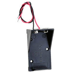 23-BH9-6 NTE Electronics Battery Holder 9V with 150mm 5.9" wires