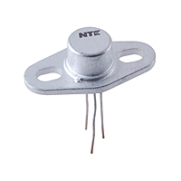 NTE237 Transistor NPN Silicon 60V IC=3A TO-39 With Heat Sink Po=3.5W 27mhz Final RF Power Output