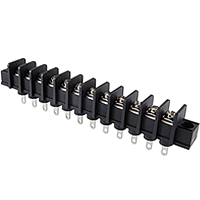 25-B100-12 NTE Electronics Terminal Block Barrier