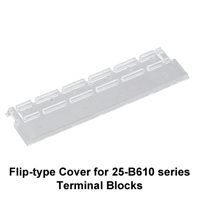 25-B610-FC2 NTE Electronics Terminal Block Flip-type Cover