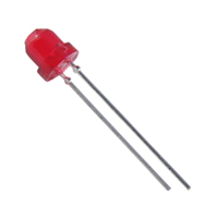NTE3013A LED Red 5mm Clear Red Jewel Lens - Bulk