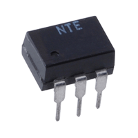 NTE 3040 Optoisolator with NPN Transistor Output 6-pin DIP Viso=7500V Ctr=20%